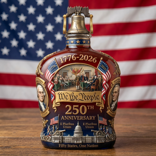 ⏰First 500 :2nd Item 60% Off🔥,America 250th Anniversary Whiskey Bottle