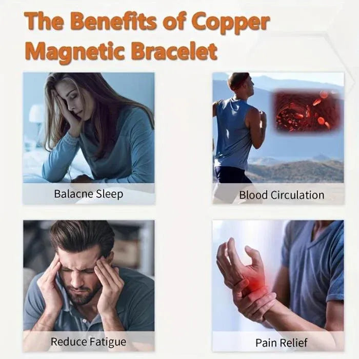 💪 Power Magnetic Copper Bracelet – Strong & Built to Last