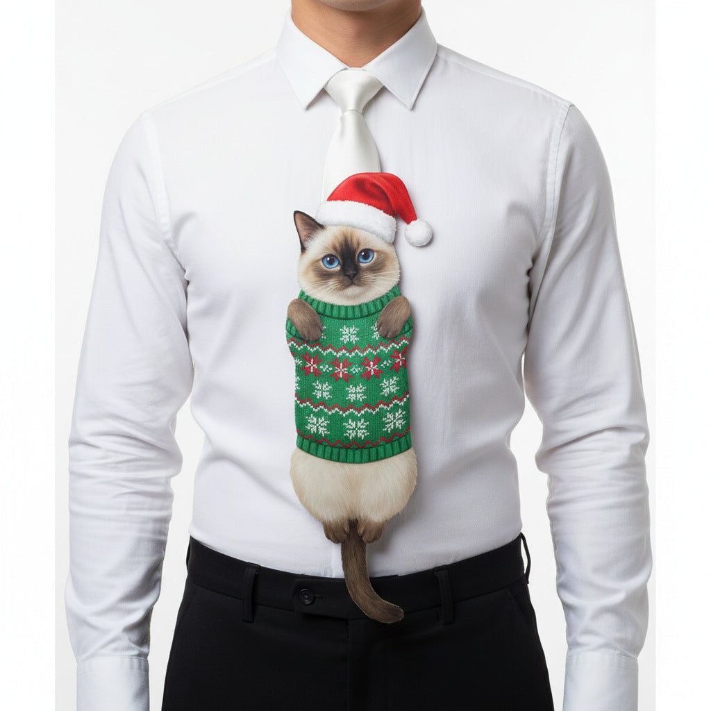 🐾 Animal-Themed Novelty Tie Collection