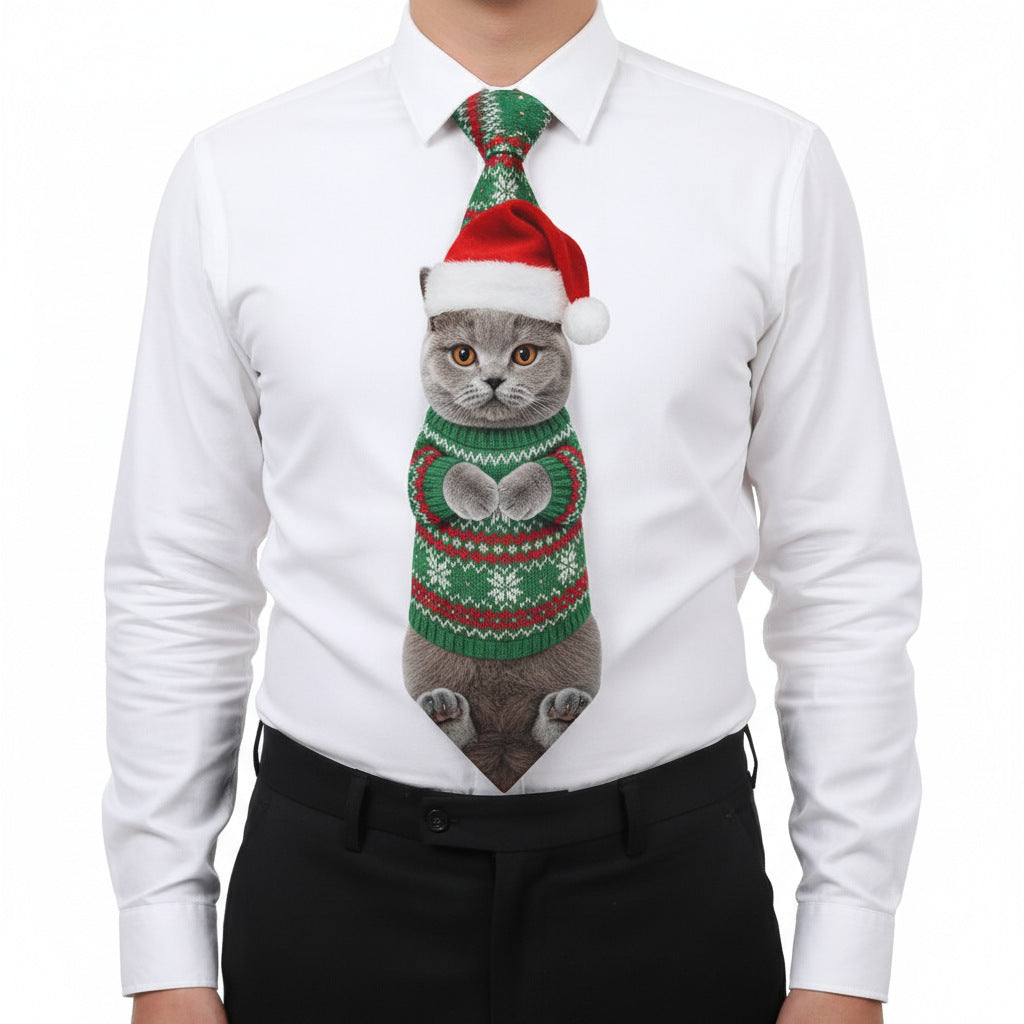 🐾 Animal-Themed Novelty Tie Collection