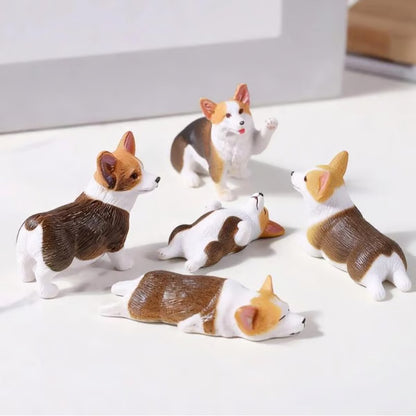 🐱✨ Mini Cat Desk Figurines – Set of 5 Adorable Handcrafted Kittens for Your Workspace 🖥️💕
