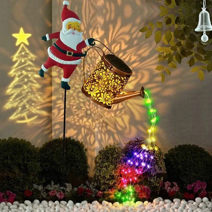 🌲🎅Solar-Powered Santa Claus Garden Stake Light