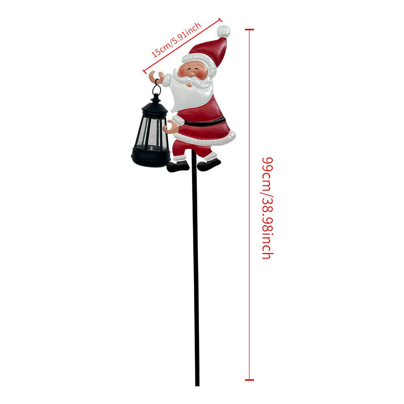 🌲🎅Solar-Powered Santa Claus Garden Stake Light