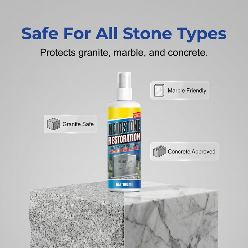 🏆LAST DAY SALE: 9.99!!  ⏰🎁Headstone Cleaning & Restoration Spray – Remove Stains Instantly